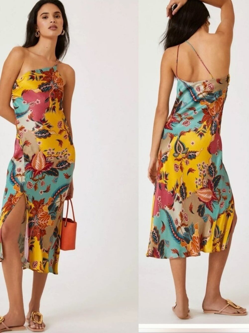Anthropologie Blink London Slip Dress